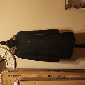 Vince Camuto 3/4 Length Faux Down Coat